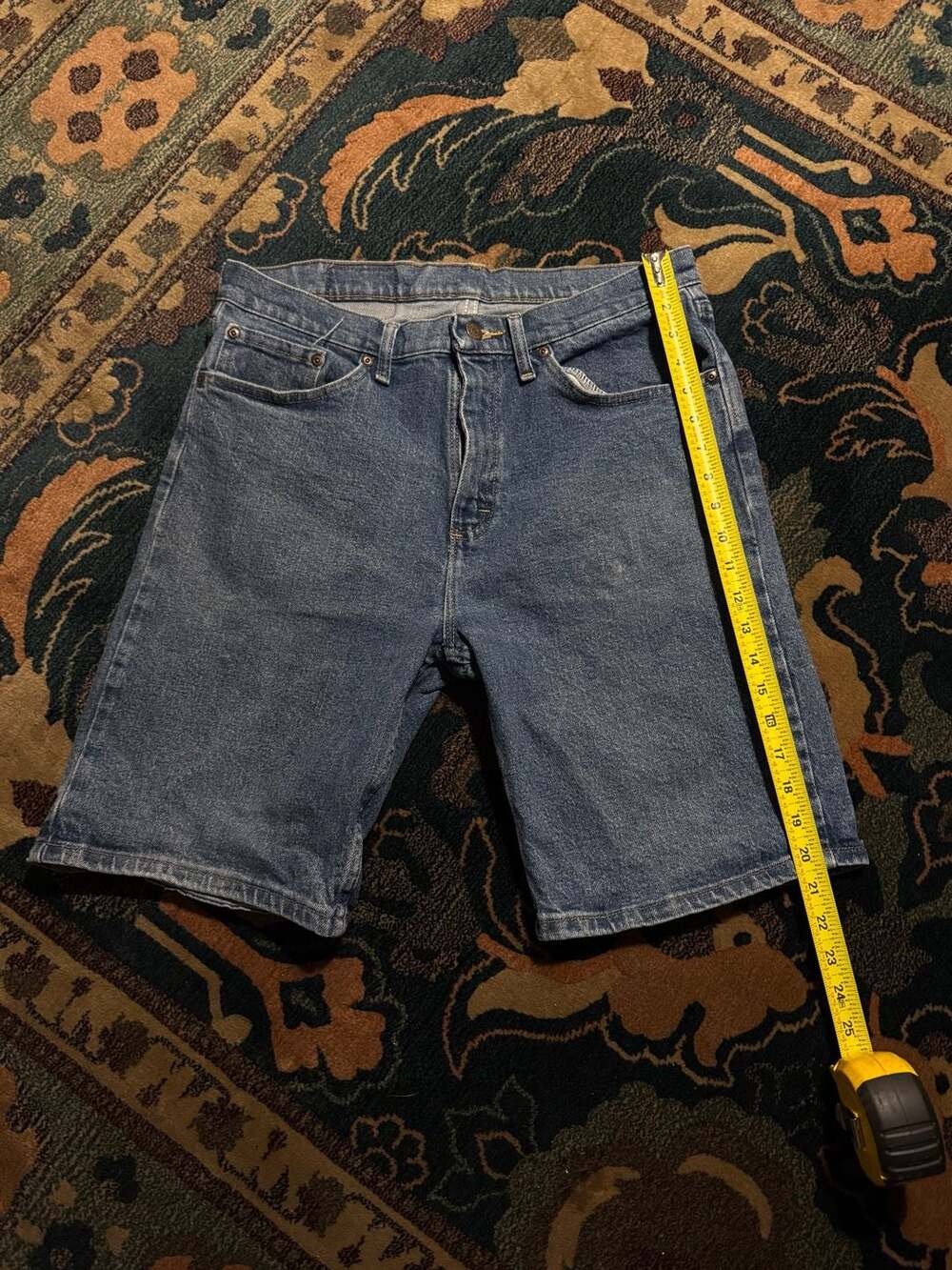 Vintage Wrangler Premium Quality Relaxed Fit Denim Jorts - Size 34